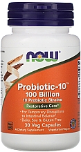 Духи, Парфюмерия, косметика Пробиотик-10, 100 миллиардов - Now Foods Probiotic-10, 100 Billion