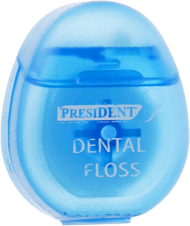 Ортодондичний набір, синя щітка - PresiDENT (toothpast/20ml + toothbrush/1шт + d/s/brush/4шт + single brush/1шт + wax/1шт + dental floss/1шт + penal) — фото N6