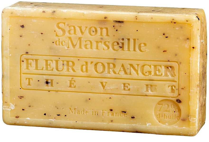 Натуральное мыло - Le Chatelard 1802 Savon de Marseille Orange Blossom & Green Tea Soap — фото N1