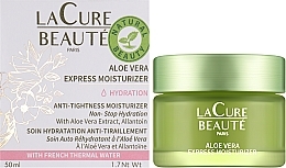 Гель для лица - LaCure Beaute Aloe Vera Express Moisturizer — фото N2