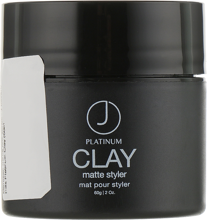 Матовая глина для волос - J Beverly Hills Platinum Clay — фото N1