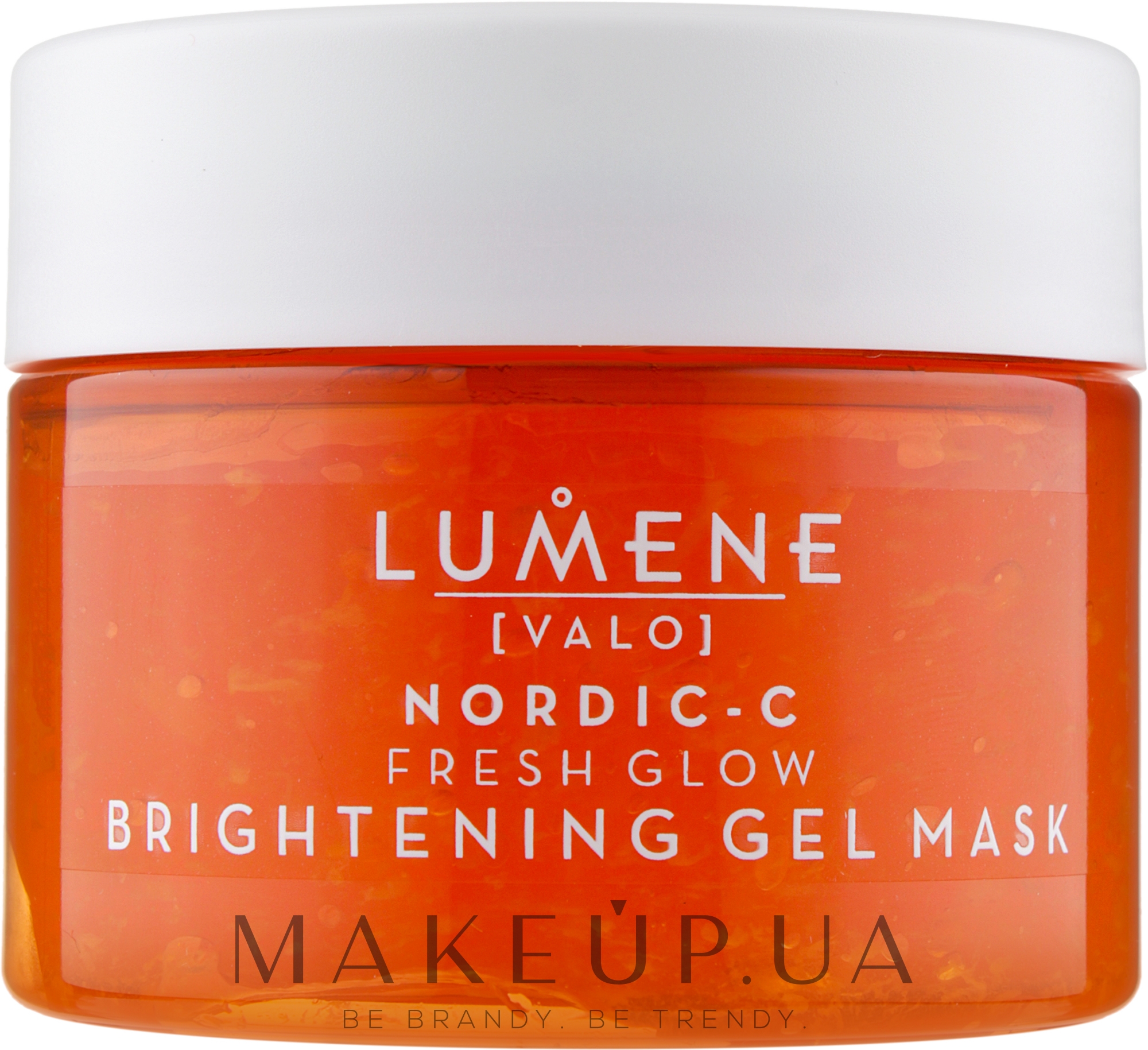 Осветляющая гелева маска для лица - Lumene Valo Nordic-C Fresh Glow Brightening Gel Mask — фото 150ml