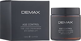 Маска для лица "Обратное время" - Demax Age Control Time Less Cream Mask BTX Derma Lift — фото N2