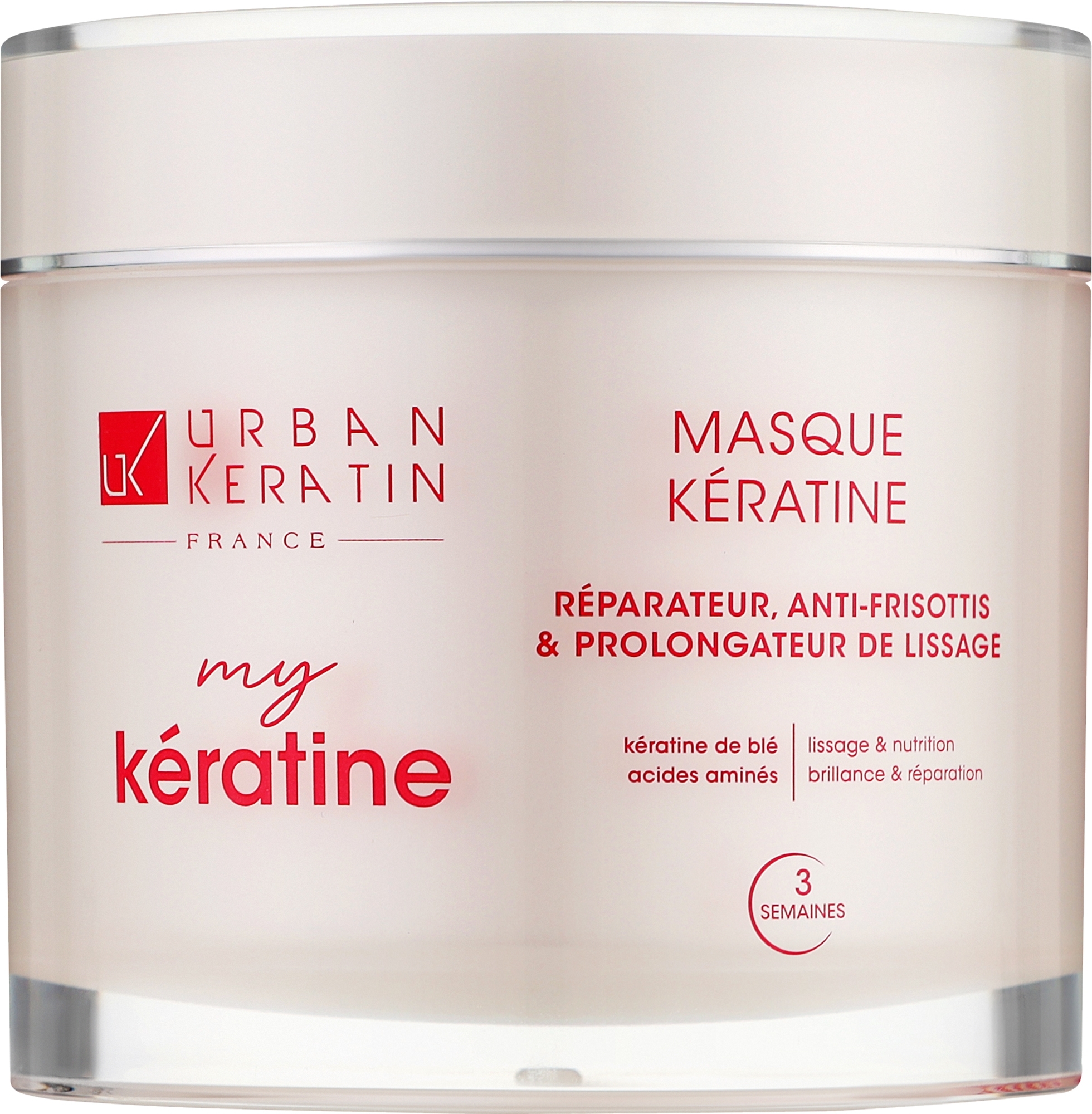 Маска кератиновая для волос - Urban Keratin My Keratine Mask — фото 200ml