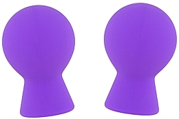 Набір присосок для сосків, фіолетовий, 2 шт. - Dream Toys Pleasure Pumps Nipple Suckers Purple — фото N1