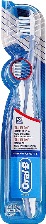 Зубна щітка - Oral B toothbrush Pro-Expert Soft — фото N1