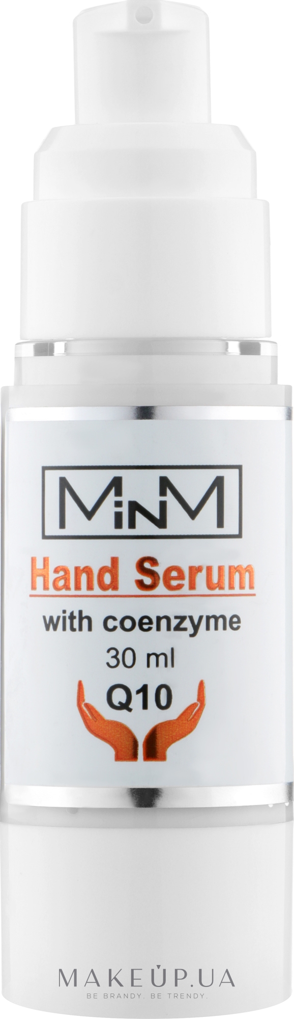 Сироватка (серум) для рук з коферментом - M-in-M Q10 Hand Serum — фото 30ml