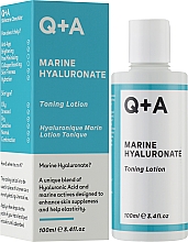 Тонік для обличчя - Q+A Marina Hyaluronic Toning Lotion — фото N2