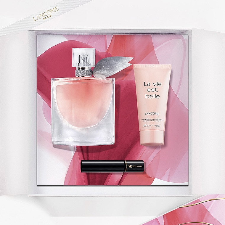 Lancome La Vie Est Belle - Набір (edp/50ml + mascara/2ml + b/lot/50ml) — фото N2