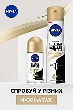 Антиперспірант "Чорне і Біле. Невидимий гладкий шовк" - NIVEA — фото N6
