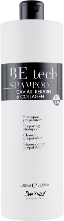 Подготавливающий шампунь - Be Hair Be Tech Preparing Shampoo — фото N2