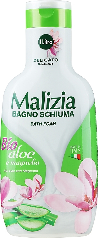 Пена для ванны - Malizia Bath Foam Bio Aloe and Magnolia