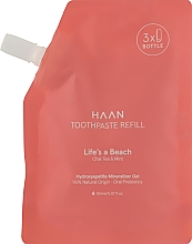 Зубная паста "Чай и мята" - HAAN Life's A Beach Chai Tea & Mint Refill (сменный блок) — фото N1