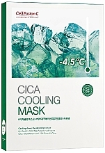 Охлаждающяя маска с центеллой - Cell Fusion C Cica Cooling Mask — фото N1