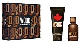 Dsquared2 Wood Pour Homme - Набір (edt/100ml + sh/gel/150ml) — фото N1