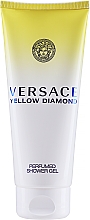 Versace Yellow Diamond - Набор (edt/90ml + edt/5ml + b/lot/100ml + sh/gel/100ml) — фото N3