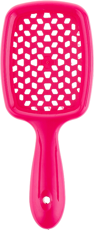 Щітка для волосся, рожева - Janeke Small Superbrush The Original 83SP234 FFL — фото N3