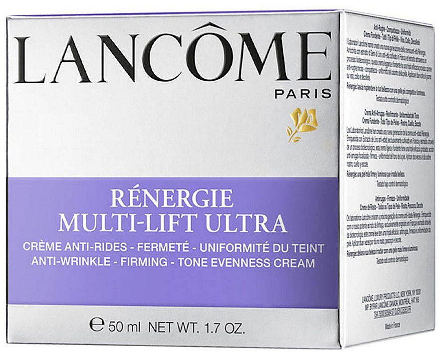 Антивіковий крем для обличчя з ефектом ліфтингу, сяяння та збільшення пружності - Lancome Renergie Multi-Lift Ultra Full Spectrum Cream  — фото N3