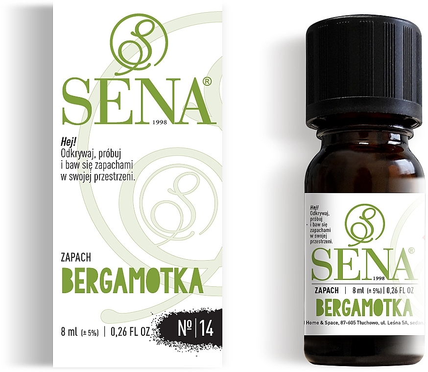 Ароматична олія "Бергамот" - Sena Aroma Oil №14 Bergamot — фото N1