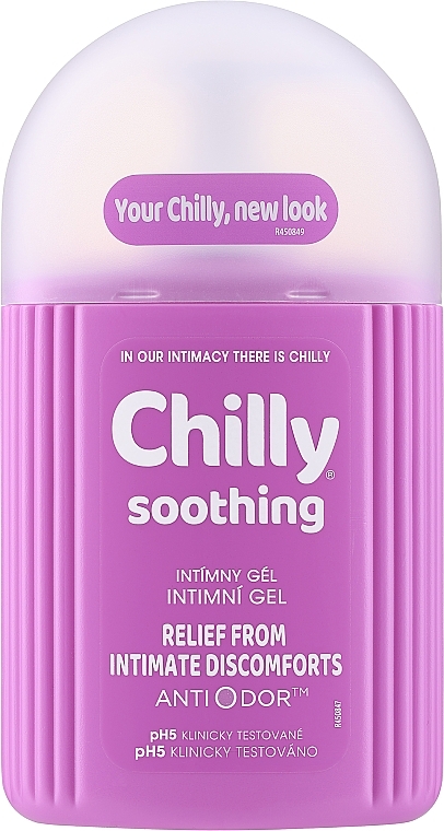 Гель для інтимної гігієни "Заспокоєння" - Chilly Soothing Intimate Gel — фото N1