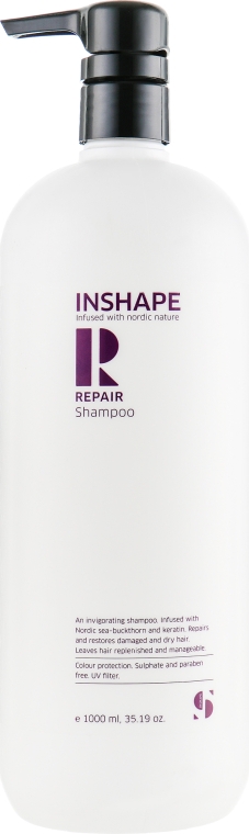 Indkøbscenter areal åndelig Inshape Repair Shampoo - Очищающий шампунь для волос: купить по лучшей цене  в Украине | Makeup.ua