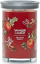 Ароматична свічка в склянці "Red Apple Wreath", 2 ґноти - Yankee Candle Singnature — фото N1