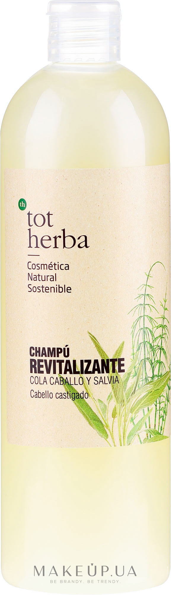 Восстанавливающий шампунь экстрактом хвоща и шалфея - Tot Herba Horsetail & Sage Repair Shampoo — фото 500ml