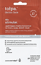 Парфумерія, косметика Маска-концентрат для обличчя та шиї - Tolpa Dermo Face Stimular 40+ Mask