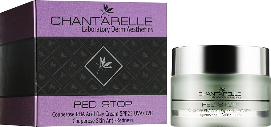 Дневной крем для чувствительной кожи - Chantarelle Couperose PHA Acid Day Cream SPF 25  — фото N2