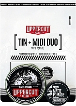 Духи, Парфюмерия, косметика Набор - Uppercut Deluxe Tin & Midi Duo (pomad/100g + pomad/30g)