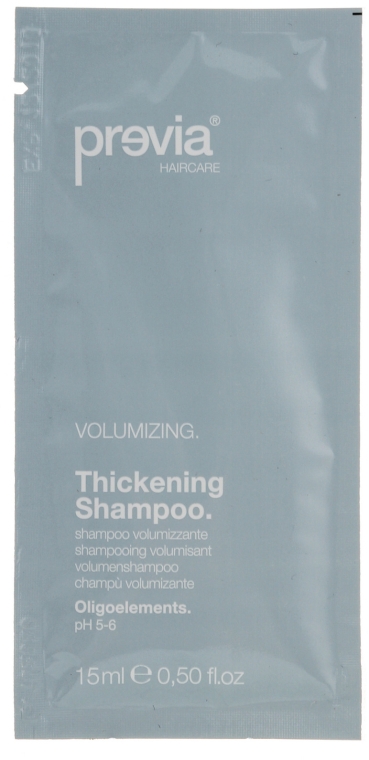 Шампунь для объема волос - Previa Volumizing Thickening Shampoo (пробник)