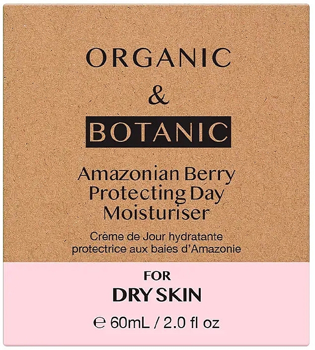 Зволожувальний денний крем для сухої шкіри - Organic & Botanic Amazonian Berry Protecting Day Moisturiser — фото N3