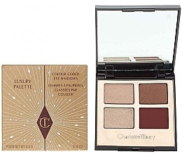 Палетка теней для век - Charlotte Tilbury Fire Rose Luxury Palette Eye Shadow — фото N2