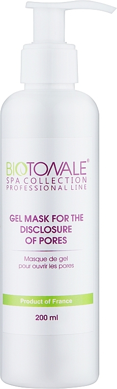 Гель-маска для розкриття пор - Biotonale Gel Mask For The Disclosure of Pores — фото N1