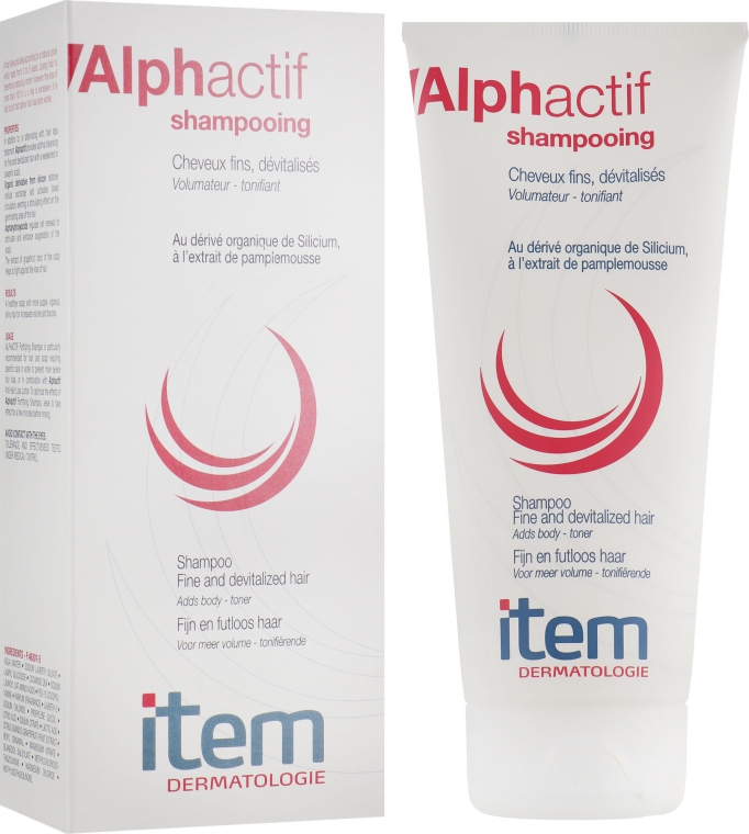 Шампунь для тонкого і безжиттєвого волосся - Item Alphactif Shampooing for Fine & Devitalized Hair — фото N1