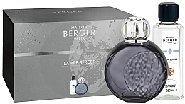 Парфумерія, косметика Набір - Maison Berger Astral Gray & White Cashmere (lamp + refill/250ml)