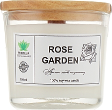 Духи, Парфюмерия, косметика Аромасвеча "Rose Garden", в стакане - Purity Candle