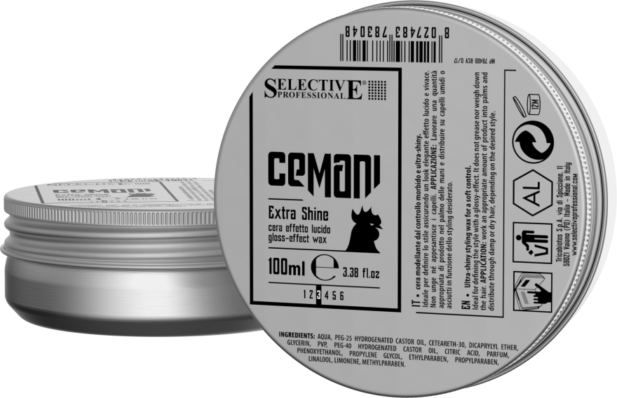 Воск с глянцевым эффектом - Selective Professional Cemani Extra Shine
