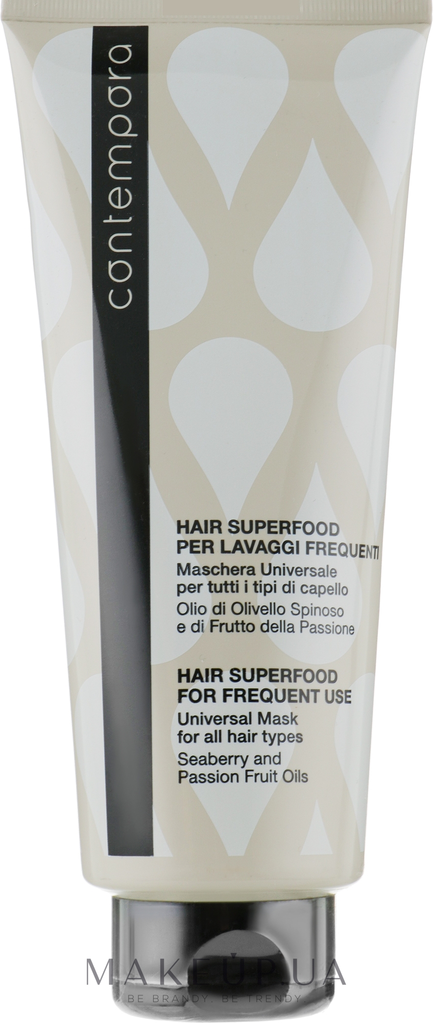 Маска для всех типов волос - Barex Italiana Contempora Frequdent Use Universal Mask — фото 350ml