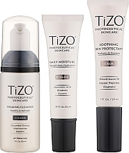 Набір - TiZO Post Procedure Skin Recovery Kit(foam/29ml + cr/30g + serum/29ml) — фото N2