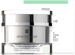 Парфумерія, косметика Гіалуронова маска для обличчя - Able Skincare City Shield+ Perfect Radiance Resurfacing & Detoxifying Hyaluronic Jelly Mask