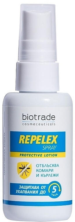 Защитный лосьон-спрей против укусов насекомых - Biotrade Repelex Spray — фото N1