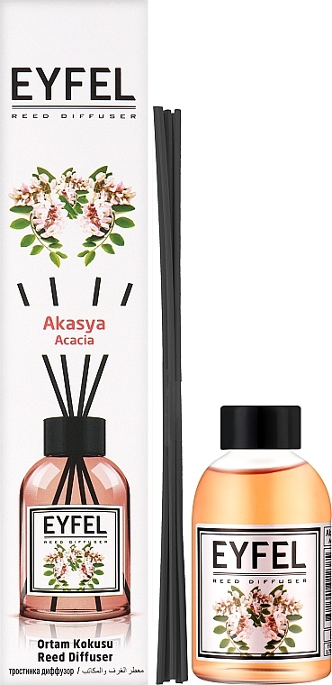 Аромадиффузор "Акация" - Eyfel Perfume Reed Diffuser Acacia — фото N1