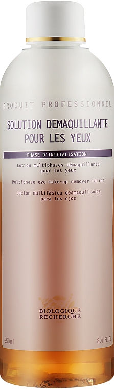 Засіб для очищення шкіри навколо очей - Biologique Recherche Multi-phase Eye Make-up Remover Lotion — фото N3