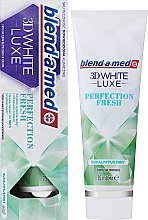 Зубна паста - Blend-a-med 3D White Luxe Perfection Fresh Eucalyptus Mint — фото N2