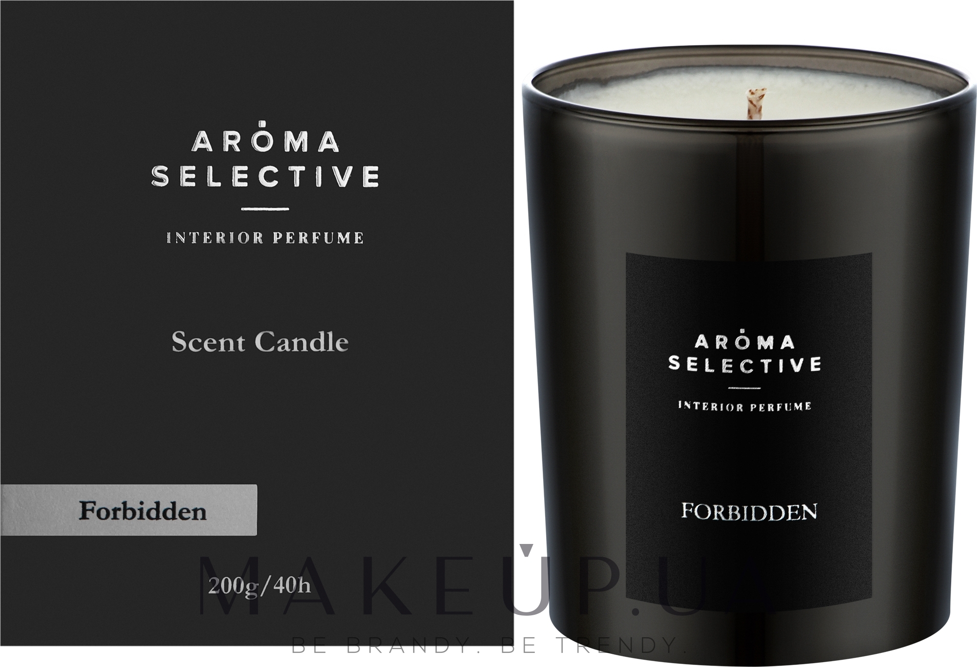 Ароматическая свеча "Forbidden" - Aroma Selective Scented Candle — фото 200ml