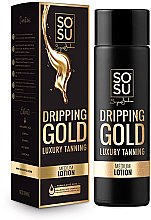 Духи, Парфюмерия, косметика Лосьон-автозагар для тела - Sosu by SJ Dripping Gold Luxury Tanning Lotion