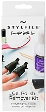 Парфумерія, косметика Набір для зняття гель-лаку - Stylideas Stylfile Gel Polish Remover Kit