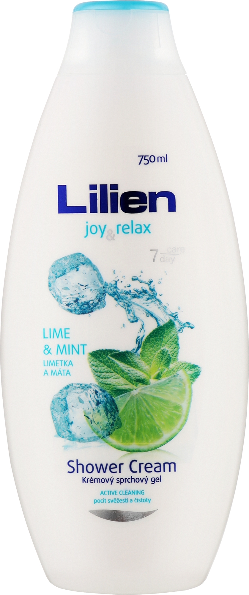 Крем-гель для душу "Лайм і м'ята" - Lilien Lime & Mint Shower Gel — фото 750ml