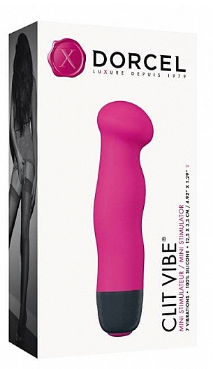 Мини-вибратор - Marc Dorcel Clit Vibe Mini Pink — фото N1